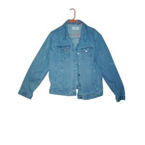 Time and Tru Women's Jean Button up Jacket‎ Size 2x (20)